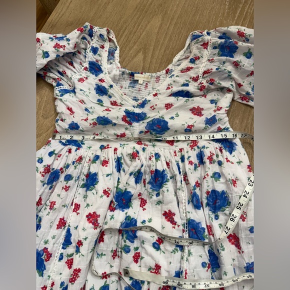 Loveshackfancy floral Roslyn maxi dress size 8 - Picture 8 of 11